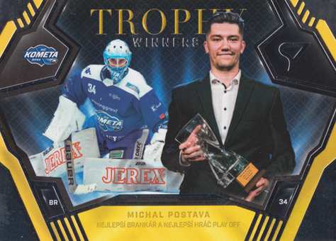 Postava Michal 2025 Tipsport ELH Play Off Trophy Winners #TW-1