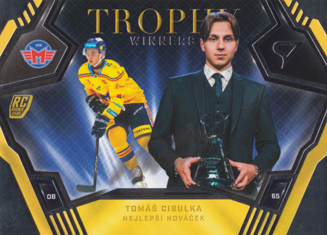 Cibulka Tomáš 2025 Tipsport ELH Play Off Trophy Winners #TW-2