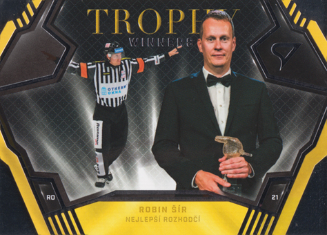 Šír Robin 2025 Tipsport ELH Play Off Trophy Winners #TW-7