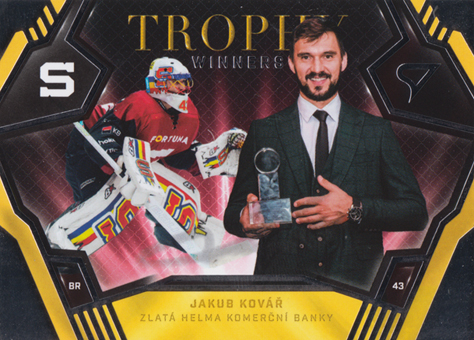 Kovář Jakub 2025 Tipsport ELH Play Off Trophy Winners #TW-9