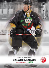 Kolarz Michael 18-19 Sportowekarty PHL #TY14