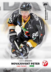 Novajovský Peter 18-19 Sportowekarty PHL #TY18