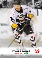 Sýkora Tomáš 18-19 Sportowekarty PHL #TY22
