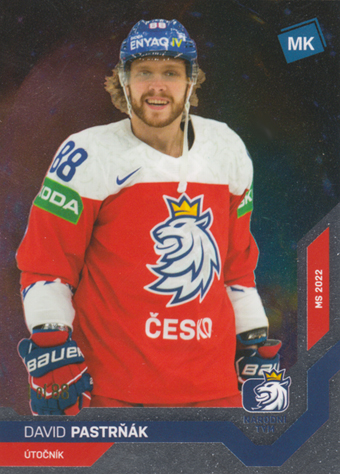 Pastrňák David 2022 MK Reprezentace Universe 1 #58