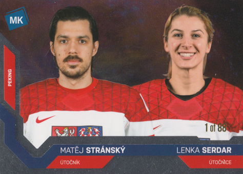 Stránský Serdar 2022 MK Reprezentace Universe 1 #97