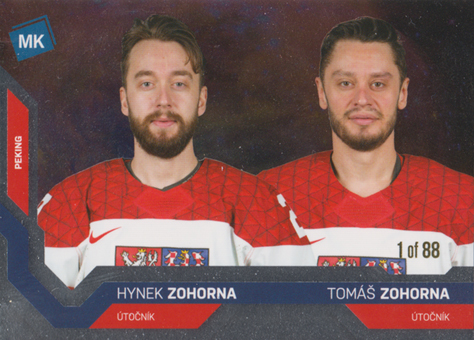 Zohorna Zohorna 2022 MK Reprezentace Universe 1 #99