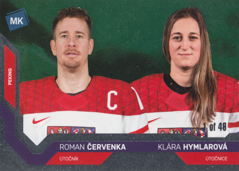 Červenka Hymlárová 2022 MK Reprezentace Universe 2 #87