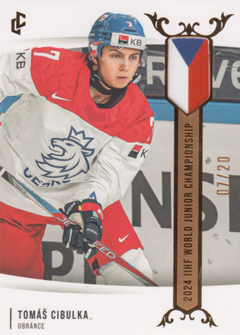 Cibulka Tomáš 2024 LC Expectations IIHF World Junior Championship Gold #U20-05