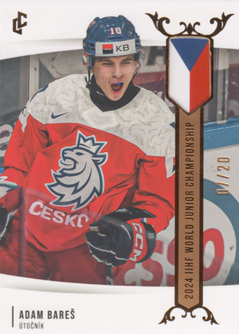 Bareš Adam 2024 LC Expectations IIHF World Junior Championship Gold #U20-07