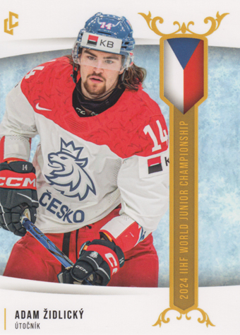 Židlický Adam 2024 LC Expectations IIHF World Junior Championship #U20-10