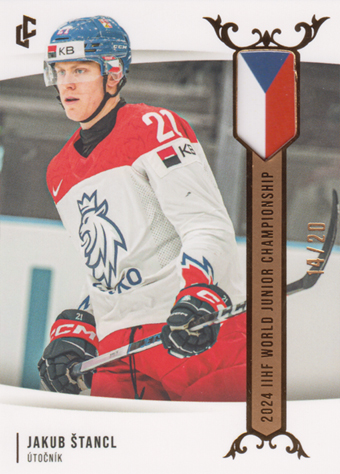 Štancl Jakub 2024 LC Expectations IIHF World Junior Championship Gold #U20-17
