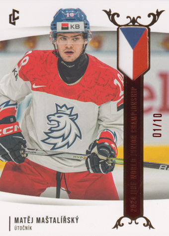 Maštalířský Matěj 2024 LC Expectations IIHF World Junior Championship Red #U20-14
