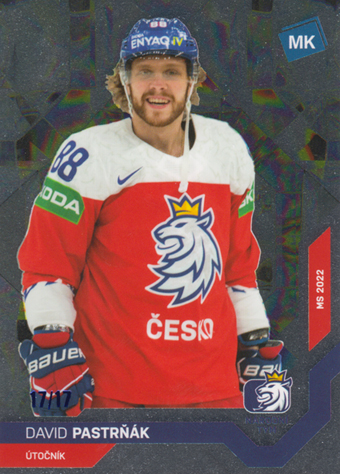 Pastrňák David 2022 MK Reprezentace Universe 3 #58