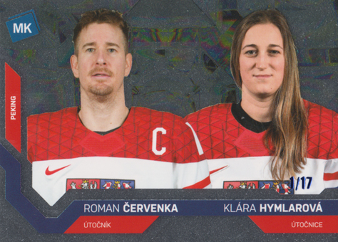 Červenka Hymlárová 2022 MK Reprezentace Universe 3 #87