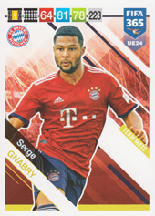 Gnabry Serge 18-19 Panini Adrenalyn XL FIFA 365 #UE24