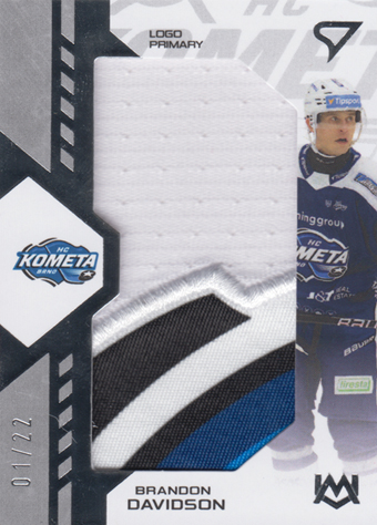 Davidson Brandon 24-25 Tipsport Extraliga Unique Marks Logo Primary #UM-BD