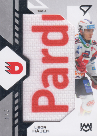 Hájek Libor 24-25 Tipsport Extraliga Unique Marks Tag A #UM-LH