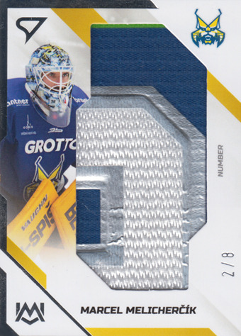 Melicherčík Marcel 22-23 Tipos Extraliga Unique Marks Number #UM-MM