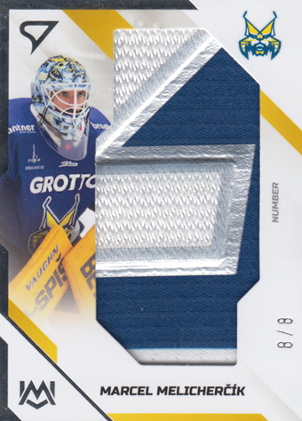 Melicherčík Marcel 22-23 Tipos Extraliga Unique Marks Number #UM-MM