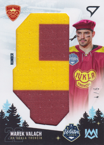 Valach Marek 2023 Winter Games Unique Marks Number #UM-MV