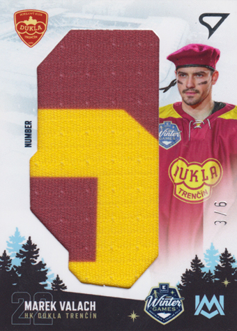 Valach Marek 2023 Winter Games Unique Marks Number #UM-MV
