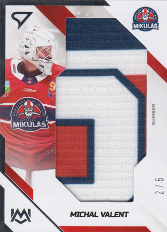 Valent Michal 22-23 Tipos Extraliga Unique Marks Number #UM-MV