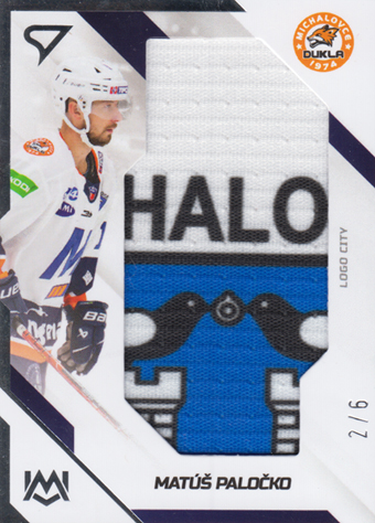 Paločko Matúš 22-23 Tipos Extraliga Unique Marks Logo City #UM-PA