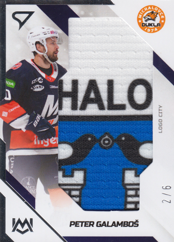 Galamboš Peter 22-23 Tipos Extraliga Unique Marks Logo City #UM-PG