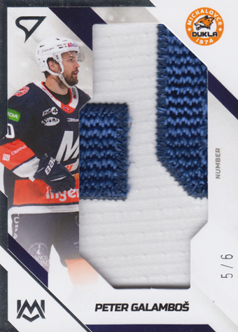 Galamboš Peter 22-23 Tipos Extraliga Unique Marks Number #UM-PG