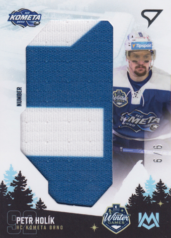 Holík Petr 2023 Winter Games Unique Marks Number #UM-PH
