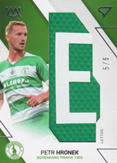 Hronek Petr 22-23 Fortuna Liga Unique Marks Písmeno "E" #UM-PH