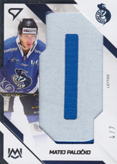 Paločko Matej 22-23 Tipos Extraliga Unique Marks Písmeno "O" #UM-PL