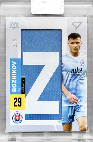 Bozhikov Vasil 21-22 Fortuna Liga Unique Marks Písmeno "Z" #UM-VB