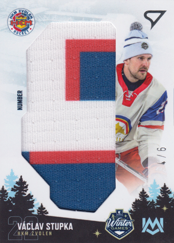 Stupka Václav 2023 Winter Games Unique Marks Number #UM-VS