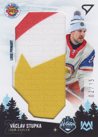 Stupka Václav 2023 Winter Games Unique Marks Logo Primary #UM-VS