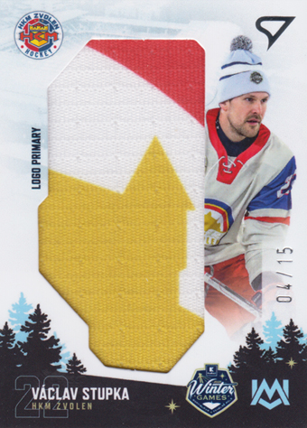 Stupka Václav 2023 Winter Games Unique Marks Logo Primary #UM-VS