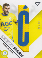 Ljevaković Admir 20-21 Fortuna Liga Unique Marks Písmeno "Ć" #UM40