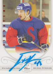 Švihálek Michal 15-16 OFS Classic 88 let Budějovického hokeje Signature #MOT-19