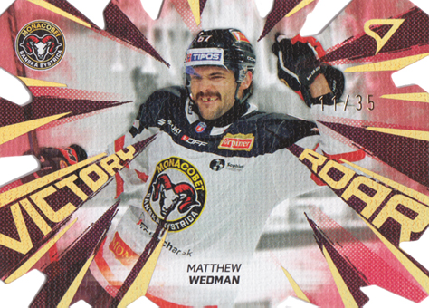 Wedman Matthew 24-25 Tipos Extraliga Victory Roar Canvas Gold #VR-12