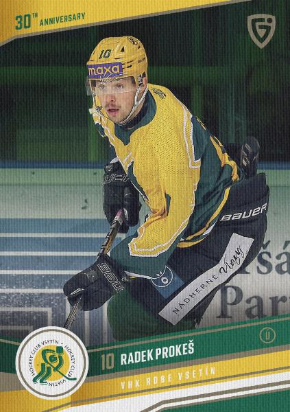 Prokeš Radek 24-25 GOAL Cards Maxa liga 30 let od Finále Canvas #VS-03