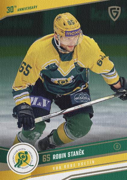 Staněk Robin 24-25 GOAL Cards Maxa liga 30 let od Finále Canvas #VS-16