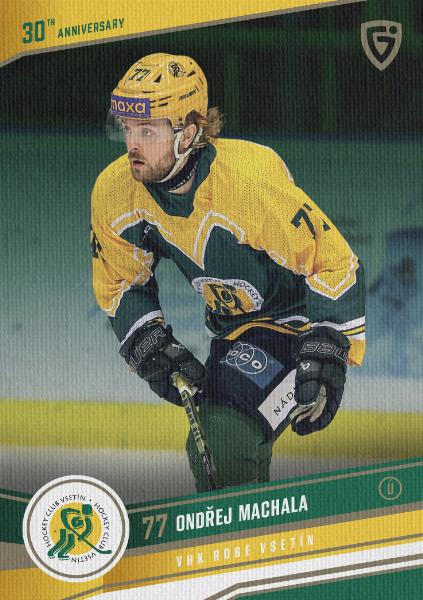 Machala Ondřej 24-25 GOAL Cards Maxa liga 30 let od Finále Canvas #VS-19