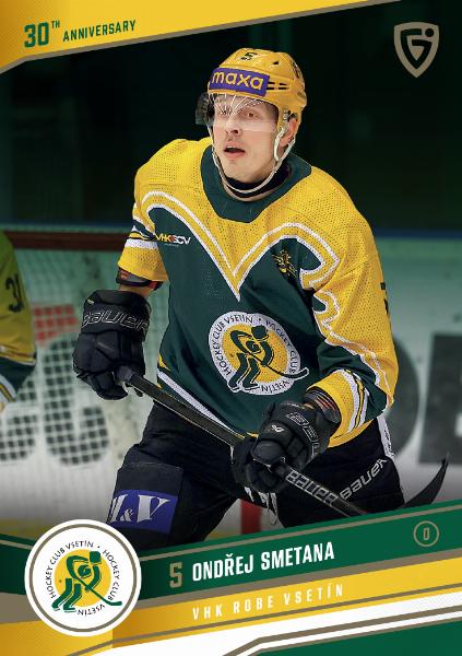 Smetana Ondřej 24-25 GOAL Cards Maxa liga 30 let od Finále #VS-01