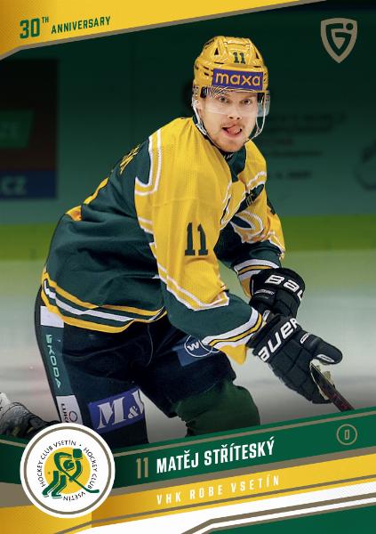 Stříteský Matěj 24-25 GOAL Cards Maxa liga 30 let od Finále  #VS-04