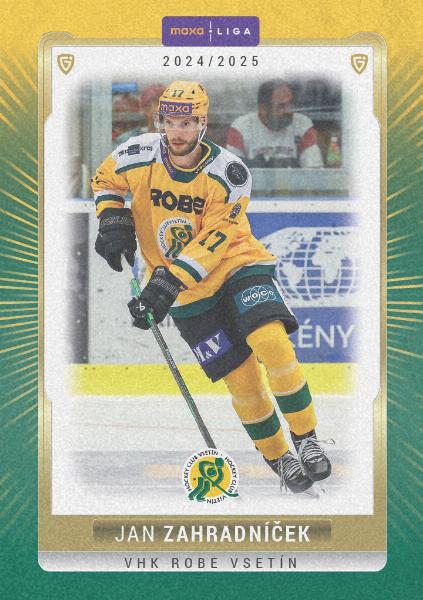 Zahradníček Jan 24-25 GOAL Cards Maxa liga Sand #VSE-05