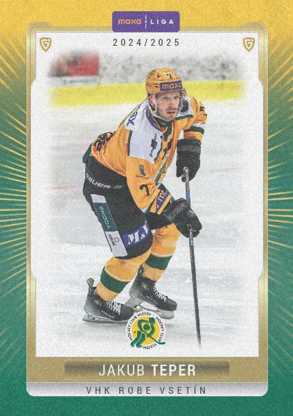 Teper Jakub 24-25 GOAL Cards Maxa liga Sand #VSE-06