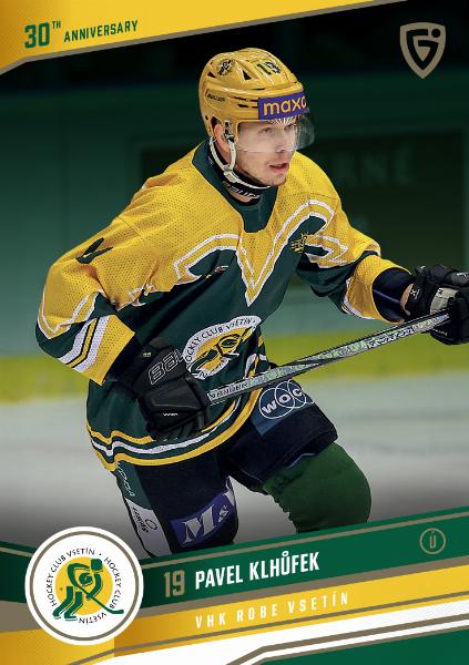 Klhůfek Pavel 24-25 GOAL Cards Maxa liga 30 let od Finále  #VS-08