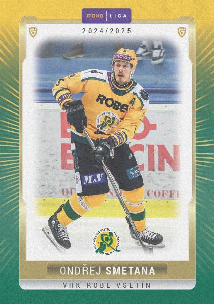 Smetana Ondřej 24-25 GOAL Cards Maxa liga Sand #VSE-08