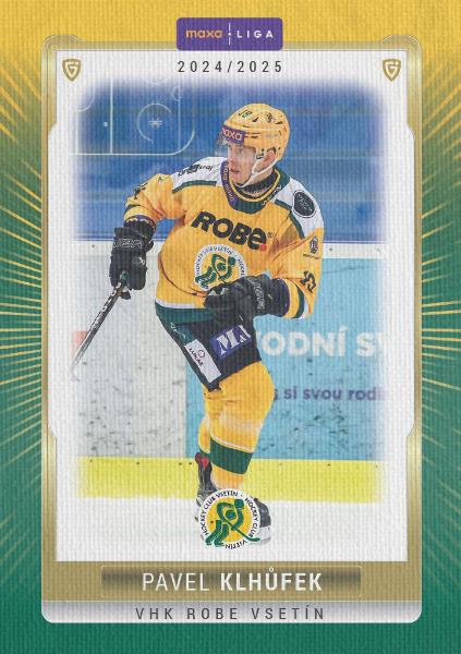 Klhůfek Pavel 24-25 GOAL Cards Maxa liga Canvas #VSE-13
