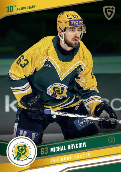 Hryciow Michal 24-25 GOAL Cards Maxa liga 30 let od Finále  #VS-15